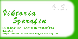 viktoria szerafin business card